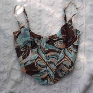 White Fox corset top!!